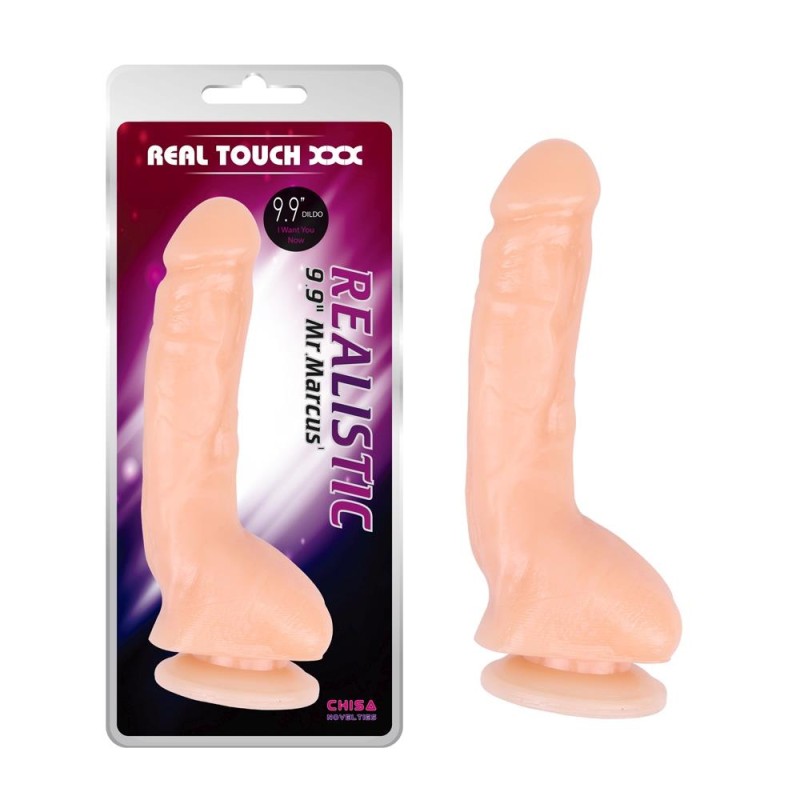 Realistyczne dildo penis członek z przyssawką 23cm